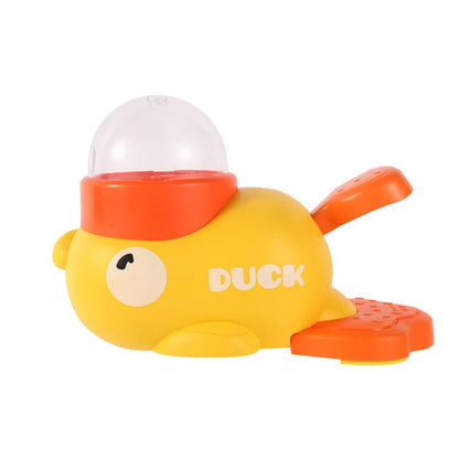Dog Food Feeder Cartoon Duck